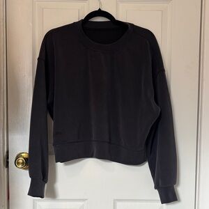 lululemon athletica Charcoal Sweatshirt